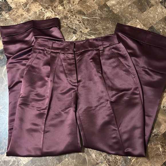 Jennifer Lopez Satin Pants-Size 2 & size 4 - Picture 1 of 5